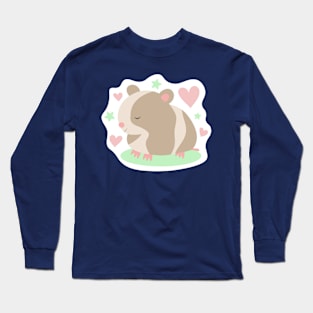 Sleepy Hamster Long Sleeve T-Shirt